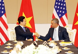 Thủ tướng Nguyễn Tấn Dũng gặp Tổng thống Hoa Kỳ Barack Obama 